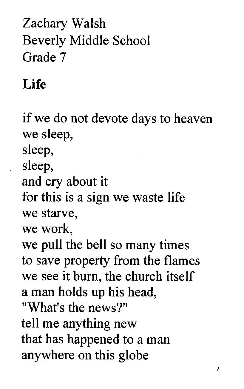 Zachary Walsh poem